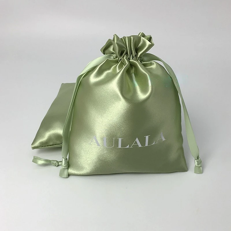 Luxury Skincare Samples - Tas Kemasan Perhiasan Satin Logo Cetak