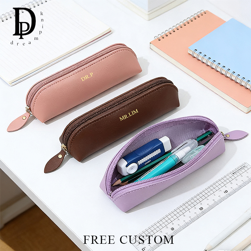 Luxury Skincare Samples - Dompet Pena Kulit PU Mewah untuk