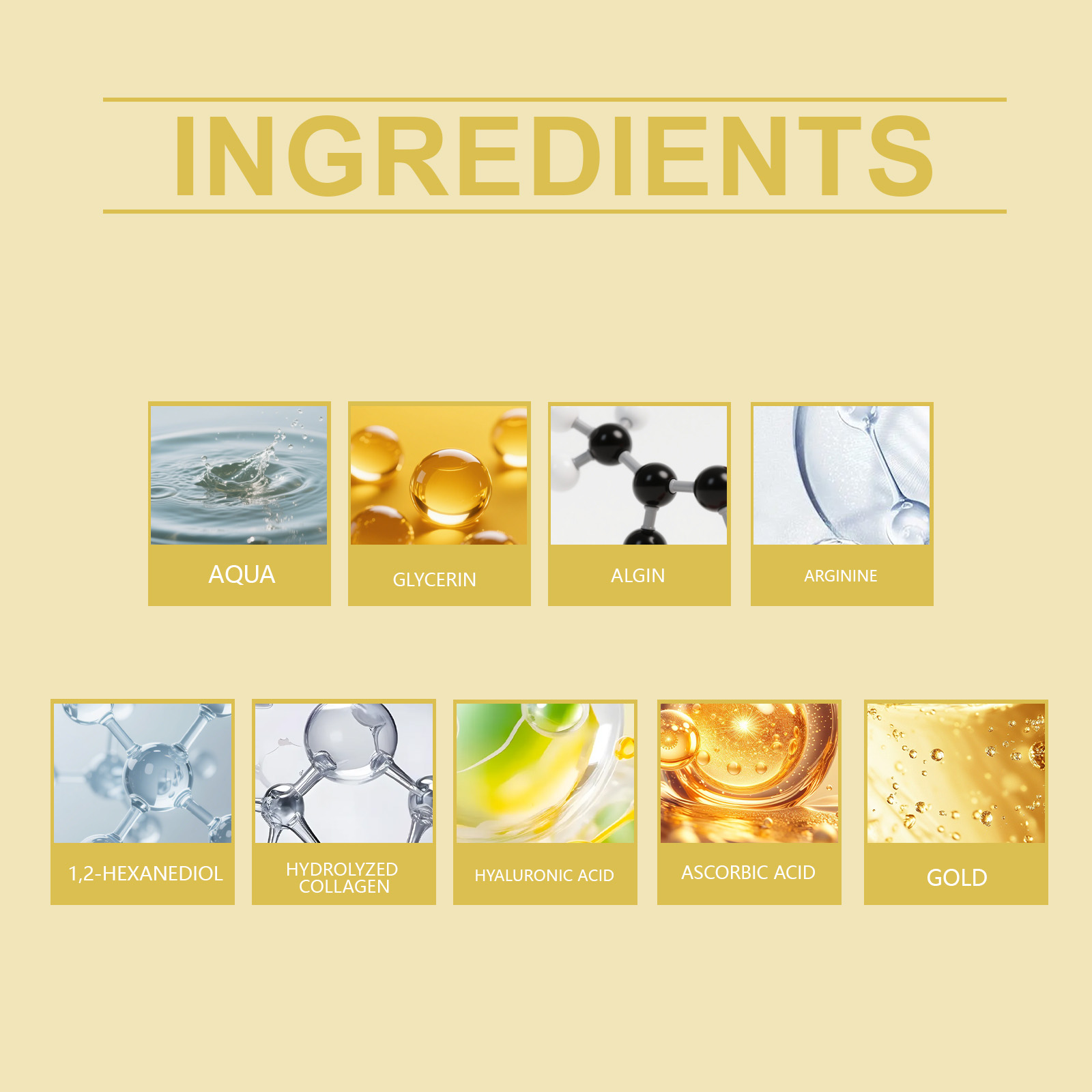 Masker Mata Emas 24k Melembapk - Luxury Skincare For Women ulasan dan harga