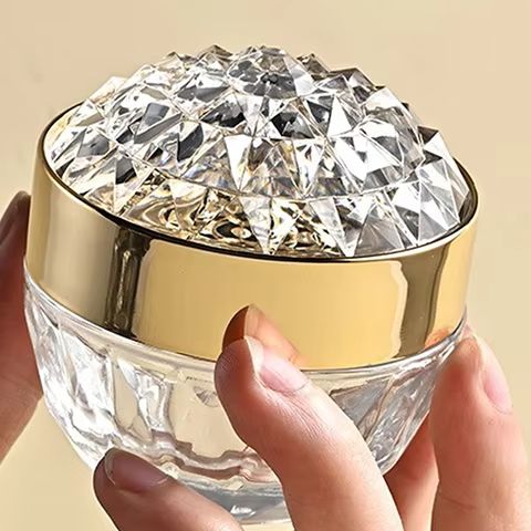 1 Buah Toples Krim Wajah Kaca  - Luxury Skincare Samples ulasan dan harga